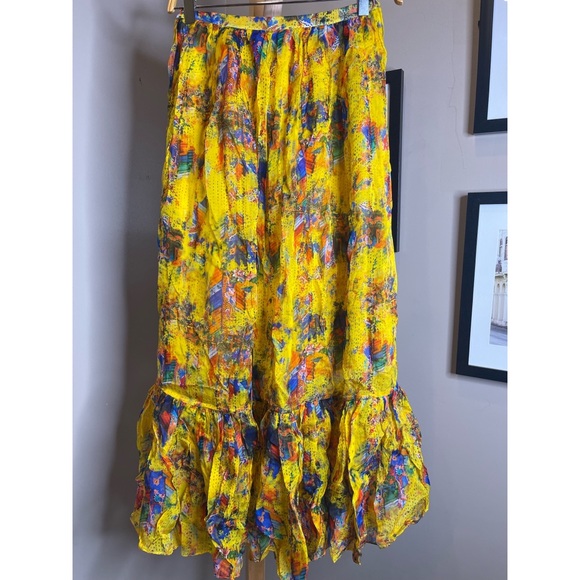 Anthropologie Meredith Organza Maxi Skirt - Picture 4 of 6